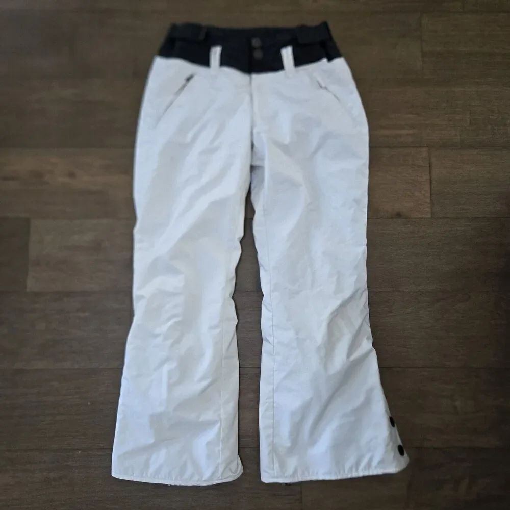 Five Fifty Five Triple Nickel Womens Ski Snowboard Pants Size M White